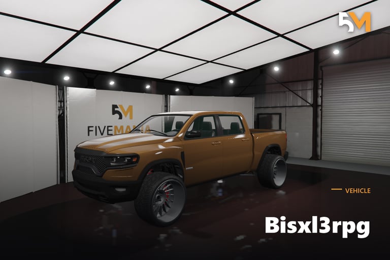 FIVEM Bisxl3rpg, Realistic Pickup Truck [Unbadged] Add-On