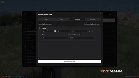 FIVEM Drugs Creator | Advanced Drug Crafting & Distribution Script | Custom Processing Zones | Harvesting & Planting | Wholesale & Retail Selling | Multiple Drug Types | Add-On | Optimized | Fivem Ready | High Quality, image 9