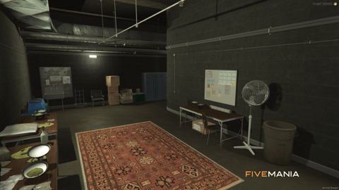 FIVEM Ballas Stash | Gang Hideout MLO | Gym & Bar | Storage Area | Lore-Friendly Mural | Add-On | Optimized | Fivem Ready | High Quality — image 17