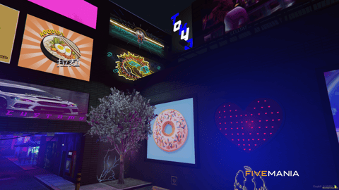 FIVEM Neo Tokyo | Futuristic City Map Expansion | Multiple MLOs | Custom Interiors | Neon Lighting | Exterior Map Edits | Add-On | Optimized | Fivem Ready | High Quality — image 9