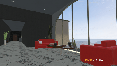 FIVEM Vinewood Mansion | Luxury Modern Estate | Interior & Exterior | Pool & Basketball Court | Add-On | Optimized | Fivem Ready | High Quality — image 11