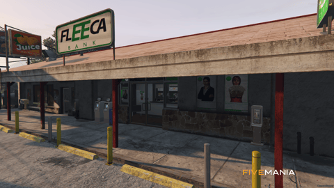 FIVEM Fleeca | Lore-Friendly Bank MLO | Interior & Exterior | Add-On | Optimized | Fivem Ready | High Quality — image 18