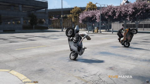 FIVEM Wheelie Kings Moto Tricks | Dynamic Motorcycle Stunt System | Dynamic Stunts | Wheelies & Jumps | Add-On | Optimized | Fivem Ready | High Quality, image 4