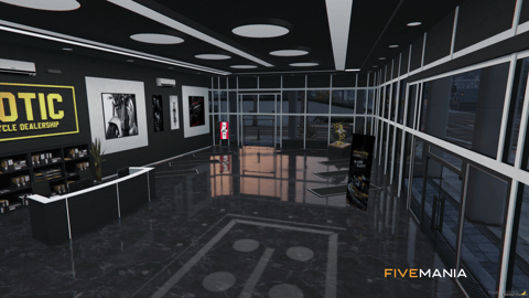 FIVEM Exotic Motor Dealer | Modern Vehicle Dealership MLO | Interior & Exterior | Custom Props | Add-On | Optimized | Fivem Ready | High Quality — image 5