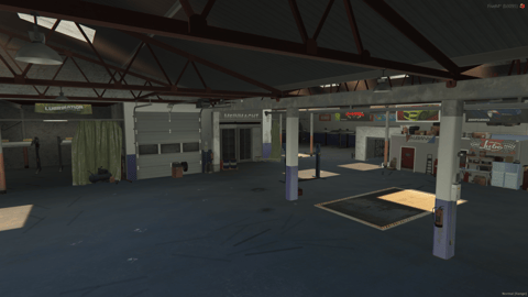 FIVEM Auto Care Mechanic | Spacious Mechanic Shop MLO | Interior & Exterior | Working Lifts | Detailed Workshop | Add-On | Optimized | Fivem Ready | High Quality — image 7