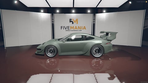 FIVEM Cs26 | Realistic Sports Car [Unbadged] Add-On | Widebody Kit | Custom Wheels | Big Rear Wing | Add-On | Optimized | Fivem Ready | High Quality, image 7