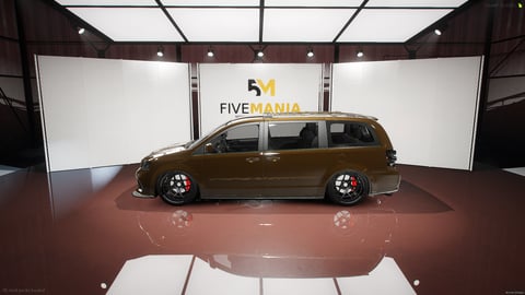 FIVEM Caraem | Realistic Minivan [Unbadged] Add-On | Custom Bodykit | Fivem Ready | High Quality — image 7