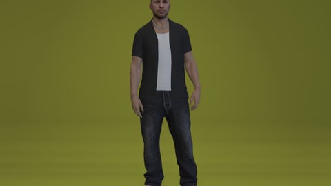 Brucie | Male Ped | Multiple Outfits | Optimized & Fivem Ready [Add-On] — image 6