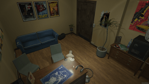 FIVEM Marabunta Hideout V2 | Detailed Gang Hideout MLO | Interior & Exterior | Bar & Office | Rooftop Access | Add-On | Optimized | Fivem Ready | High Quality — image 12