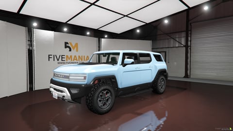 FIVEM GMC Hummer EV SUV | Lore Friendly Electric SUV Add-On | Interior & Exterior | Working Lights | Off-Road Ready | Optimized | Fivem Ready | High Quality cover