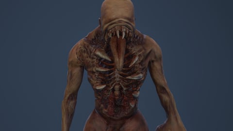 Ragnar | FiveM Male Ped | Mutated Zombie Creature | Multiple Outfits | Optimized & Fivem Ready [Add-On], image 4