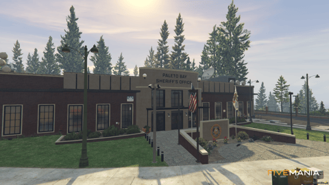 FIVEM Paleto Sherif | Detailed Sheriff's Office MLO | Interior & Exterior | Meeting Rooms | Jail Cells | Reception Area | Add-On | Optimized | Fivem Ready | High Quality — image 2