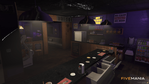 FIVEM Ballasstudio | Multi-Floor Music Studio & Bar MLO | Interior & Exterior | Recording Booth | Bar & Lounge | Instruments & Equipment | Add-On | Optimized | Fivem Ready | High Quality — image 5