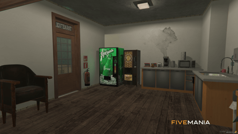 FIVEM Mesa Police Department | Detailed Police Station MLO | Interior & Exterior | Jail Cells | Briefing Room | Armory | Add-On | Optimized | Fivem Ready | High Quality — image 20
