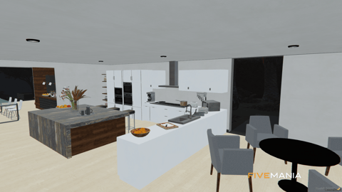 FIVEM Elite Mansion | Luxury Modern Estate | Interior & Exterior | Pool & Home Theater | Add-On | Optimized | Fivem Ready | High Quality — image 6