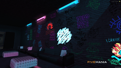 FIVEM Simmet Alley Town | Vibrant Alleyway & Nightlife Hub | Interior & Exterior | Multiple Businesses | Nightclub MLO | Add-On | Optimized | Fivem Ready | High Quality — image 8