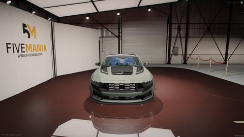 FIVEM 24mustdh | Realistic Sports Car [Unbadged] Add-On | Custom Wheels | Spoiler | Custom Hood | Interior | Add-On | Optimized | Fivem Ready | High Quality — image 4
