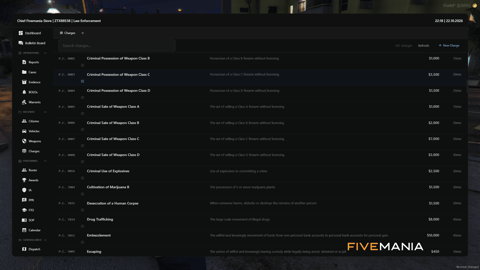 FIVEM Police Records Mdt | Comprehensive Police Records System | Evidence Tracking | Personnel Management | Custom Themes | Integrated Dispatch | Add-On | Optimized | Fivem Ready | High Quality, image 12