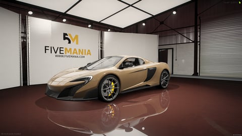 FIVEM McLaren 675LT | Realistic Sports Car [Unbadged] Add-On | Custom Wheels | Detailed Interior | Optimized | Fivem Ready | High Quality — image 3