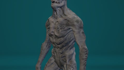 Korg | FiveM Male Ped | Alien Monster Character | Multiple Outfits | Optimized & Fivem Ready [Add-On] cover