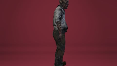 Mortis | FiveM Male Ped | Undead Zombie Character | Multiple Outfits | Optimized & Fivem Ready [Add-On], image 6