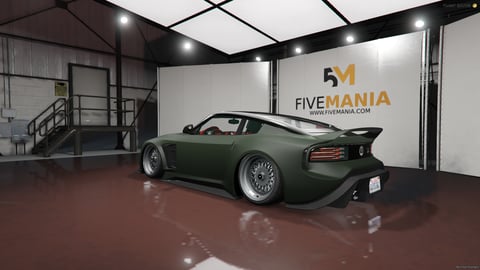 FIVEM 3002 | Realistic Sports Car [Unbadged] Add-On | Custom Body Kit | Tuning Parts | Custom Wheels | Spoiler | Optimized | Fivem Ready | High Quality, image 8