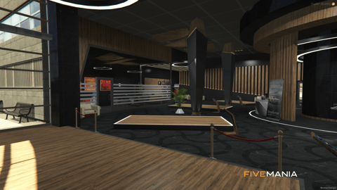 FIVEM Los Santos Motors Dealership | Luxury Car Dealership MLO | Interior & Exterior | Showroom & Offices | Mechanic Garage | Add-On | Optimized | Fivem Ready | High Quality — image 10