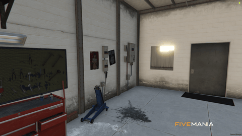 FIVEM Atomic Repairs | Lore-Friendly Mechanic Shop MLO | Interior & Exterior | Detailed Garage | Office Space | Add-On | Optimized | Fivem Ready | High Quality — image 8