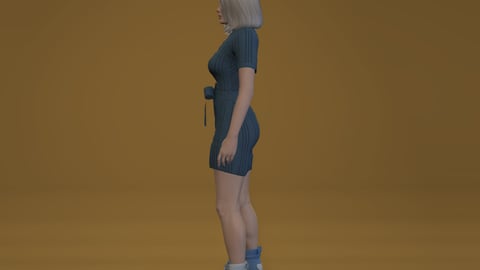 Ana | Female Ped | Multiple Outfits | Optimized & Fivem Ready [Add-On] — image 9