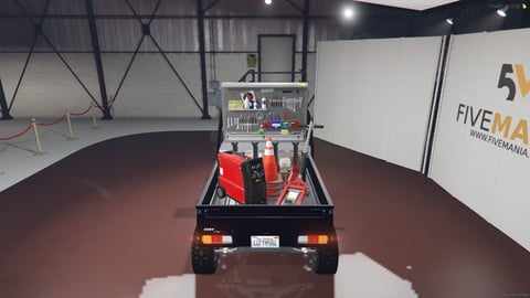 FIVEM Cdy2d | Utility Off-Road Pickup [Unbadged] Add-On | Tool Rack | Off-Road Tires | Custom Bumper | Working Lights | Add-On | Optimized | Fivem Ready | High Quality, image 5