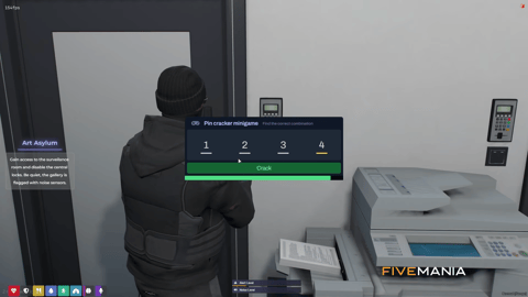 FIVEM Heist Contracts | Advanced Crime Script | Multiple Heists | Minigames | Admin Panel | Custom UI | Add-On | Optimized | Fivem Ready | High Quality, image 31