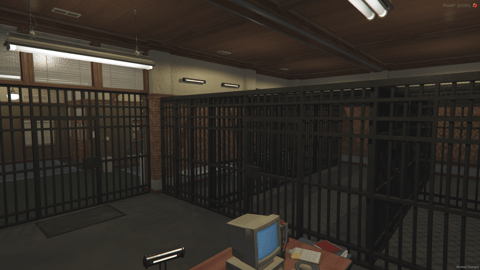 FIVEM Paleto Sherif Department V2 | Detailed Sheriff Station MLO | Interior & Exterior | Offices & Cells | Custom Props | Add-On | Optimized | Fivem Ready | High Quality — image 18