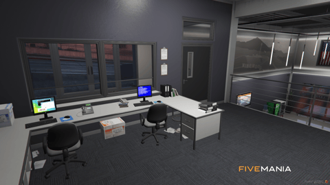 FIVEM Vinewood Police Department | Detailed Police Station MLO | Interior & Exterior | Offices & Jail Cells | Parking Garage | Add-On | Optimized | Fivem Ready | High Quality — image 17