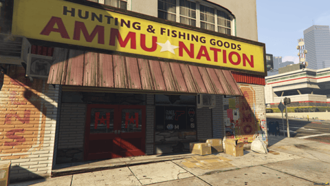 FIVEM Ammunation Reworked V2 | Custom Gun Store MLO | Interior & Exterior | Weapon Displays | Custom Props | Add-On | Optimized | Fivem Ready | High Quality — image 2
