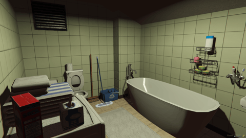 FIVEM El Burro Gang Hideout | Detailed Gang Hideout MLO | Interior & Exterior | Custom Props | Gym & Workshop | Add-On | Optimized | Fivem Ready | High Quality — image 6