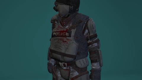 Marcus | FiveM Male Ped | Tactical Police Officer | Multiple Outfits | Optimized & Fivem Ready [Add-On] cover