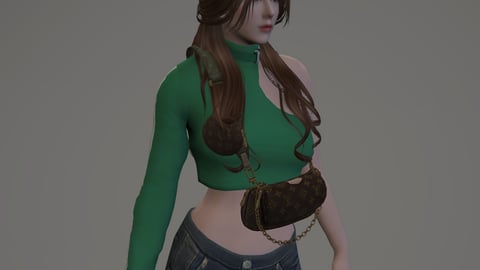Anita | Female Ped | Multiple Outfits | Optimized & Fivem Ready [Add-On] — image 3