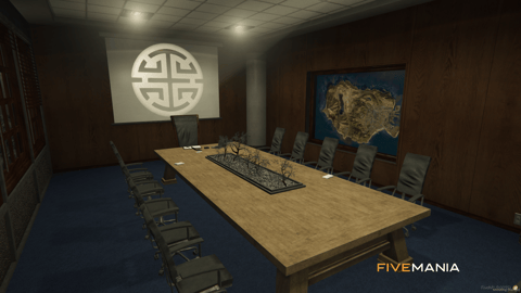 FIVEM Kkangpae Headquarters | Multi-Floor Criminal MLO | Interior & Exterior | Bank & Office | Vault | Custom Props | Add-On | Optimized | Fivem Ready | High Quality — image 11