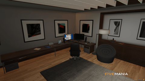 FIVEM Vinewood Villa V2 | Luxury Modern Estate | Interior & Exterior | Pool & Garage | Gym & Kitchen | Add-On | Optimized | Fivem Ready | High Quality — image 16