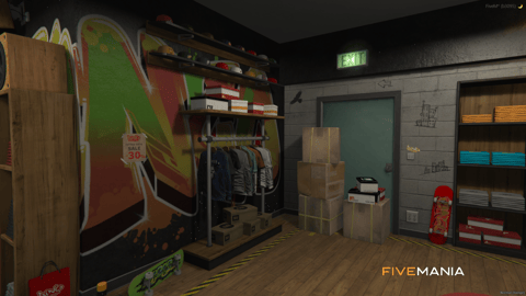 FIVEM Binco Clothing Shop | Custom Clothing Store MLO | Interior & Exterior | Modern Design | Optimized | Add-On | Fivem Ready | High Quality — image 7