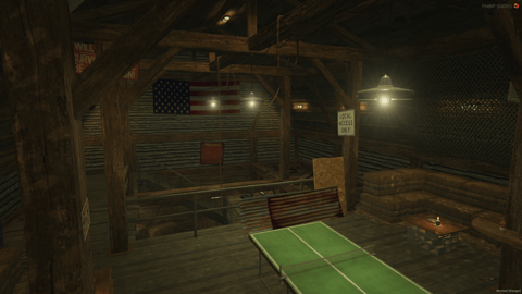 FIVEM Naked Camp Hideout V2 | Rural Camp & Hideout MLO | Interior & Exterior | Bar & Ping Pong | Add-On | Optimized | Fivem Ready | High Quality — image 4