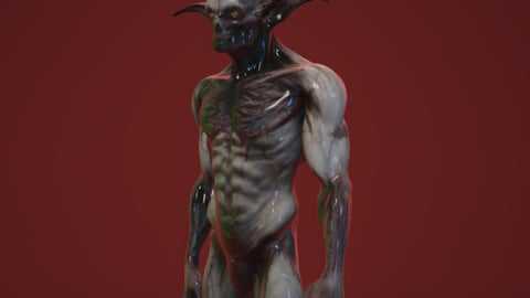 Kael | FiveM Male Ped | Fantasy Creature | Optimized & Fivem Ready [Add-On] cover