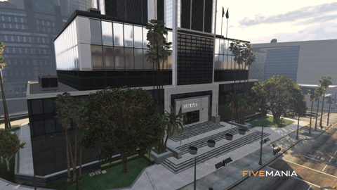 FIVEM Cityhall | Government Building MLO | Interior & Exterior | Multiple Offices | Add-On | Optimized | Fivem Ready | High Quality — image 4