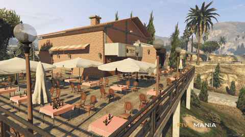 FIVEM Rusty Cup | Rustic Restaurant MLO | Interior & Exterior | Outdoor Seating | Add-On | Optimized | Fivem Ready | High Quality — image 3