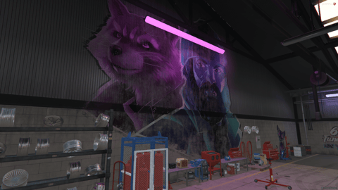 FIVEM Tunersshop Mechanic | Custom Mechanic Shop MLO | Interior & Exterior | Tuning Bays | Lounge Area | Office Space | Add-On | Optimized | Fivem Ready | High Quality — image 4