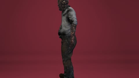 Mortis | FiveM Male Ped | Undead Zombie Character | Multiple Outfits | Optimized & Fivem Ready [Add-On], image 8