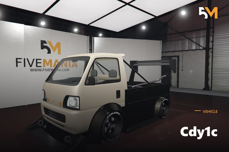 FIVEM Cdy1c, Modified Mini Truck [Unbadged] Add-On