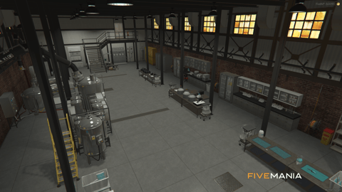 FIVEM Meth Lab | Hidden Industrial MLO | Interior & Exterior | Custom Props | Add-On | Optimized | Fivem Ready | High Quality — image 6