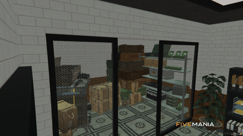 FIVEM Ocean Police Department | Detailed Police Station MLO | Interior & Exterior | Multiple Rooms | Custom Props | Add-On | Optimized | Fivem Ready | High Quality — image 20