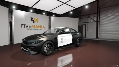 FIVEM BMW M2 Competition | Lore Friendly Police Sports Car | Custom Livery | Working Lights | Add-On | Optimized | Fivem Ready | High Quality, image 3